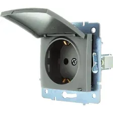 Розетка Lezard Asti 7081-3588-123B (платина)