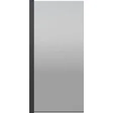 Стеклянная шторка для ванны Berges Wasserhaus River S Black 80 065016
