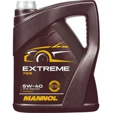 Моторное масло Mannol Extreme 5W40 SN/CH-4 / MN7915-5 (5л)