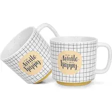 Набор кружек Fissman Smile Happy Checked 3728 (2шт)