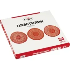 Пластилин Гамма 2001241 (24 цв)