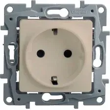 Розетка Legrand Etika / 672324 (слоновая кость)