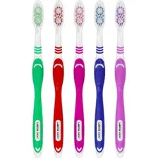 Набор зубных щеток Laima Dent Whitening / 609692 (50шт, в ассортименте)