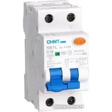 Дифференциальный автомат Chint NB1L 10kA 1P+N C25A 30mA AC х-ка C 2М 203109