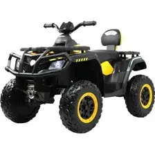 Детский квадроцикл RiverToys T001TT 4WD (желтый)