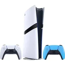 Игровая приставка Sony PlayStation 5 Pro CFI-70XX (1 ревизия, 2 геймпада, белый/звездный синий)
