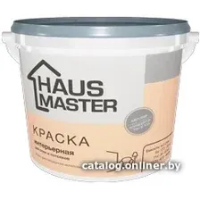 Краска Haus Master Интерьерная 3 л (белый матовый)