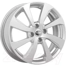 Литые диски K&K КС893 16x6" 4x100мм DIA 54.1мм ET 49мм сильвер