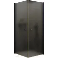 Душевой уголок MaybahGlass MGY-1295-5 (графитовое матовое стекло/хром матовый)