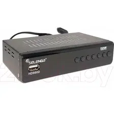 Тюнер цифрового телевидения Selenga HD980D