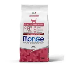 Сухой корм Monge Cat Speciality Line Monoprotein для котят и беременных кошек, из говядины 1,5кг