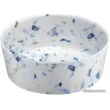 Миска TarHong Terrazzo PTD3050WBTF (белый/синий)