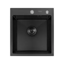 Мойка ARFEKA ECO AR 450*500 BLACK PVD NANO DECOR MILLET GRAINS
