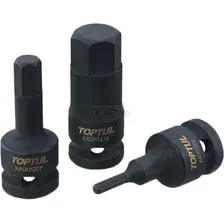 Головка ударная 1/2" с насадкой Hex 12 мм TOPTUL (KADH1612)