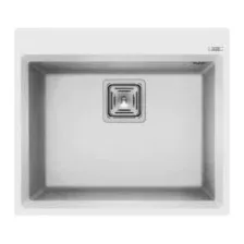 Мойка кухонная Elleci Karisma 105 G68, LGK10568, bianco