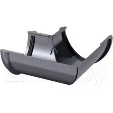 Угол желоба Технониколь ТН D125/82 90 градусов (серый)