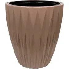 Кашпо Formplastic Caro FP-5780-051 (серо-бежевый)