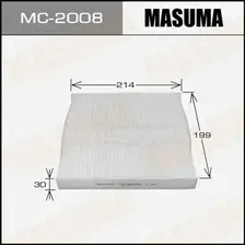 Салонный фильтр MASUMA MC2008 MITSUBISHI Outlander 2.0Dl-D07>