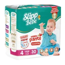 Трусики-подгузники Slipp Bebe L 7-18 кг EP-304 (30 шт)
