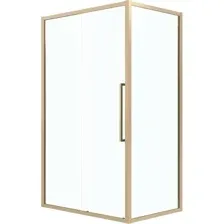 Душевой уголок Grossman Cosmo 120x80x195 120.K33.02.1280.32.00 (золото сатин/прозрачное стекло)
