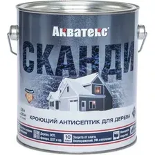 Антисептик для древесины Акватекс Сканди (2.5л, графит)