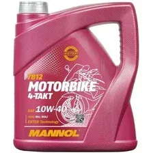 Моторное масло Mannol Motorbike 4-Takt 10W-40 4л