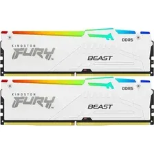 Оперативная память Kingston FURY Beast RGB 2x16ГБ DDR5 5600 МГц KF556C36BWEAK2-32