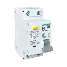 Автомат дифференциальный АД63, 6А, 30мА