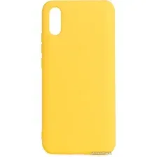 Чехол для телефона Case Cheap Liquid для Redmi 9А (желтый)