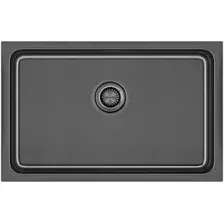 Мойка кухонная Paulmark PM307444-GM