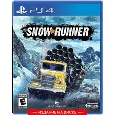 Игра для игровой консоли PlayStation 4 Snowrunner (EU pack, RU version)