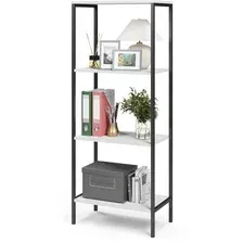 Стеллаж Mio Tesoro Joy Loft (белый/черный)
