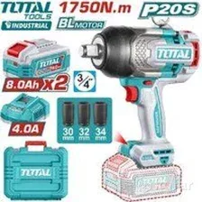 Гайковерт Total TIWLI20175 (с 2-мя АКБ, кейс)