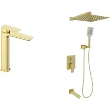 Душевая система со смесителем Oliveeka OL-88939003+239003-BG