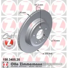Тормозной диск Zimmermann 150340520