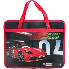 Папка-портфель Пчелка Red car / ПМ-А4-25
