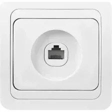 Розетка компьютерная SmartBuy SBE-02w-S1-RJ