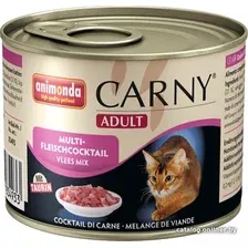 Консервированный корм для кошек Animonda Carny Adult Мясной коктейль 0.2 кг