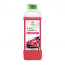 GRASS 800001 Автошампунь Active Foam Red для бесконтактной мойки 1л (красная пена)