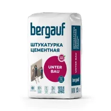 Штукатурка цементная Bergauf Unter BAU, М100., 25кг