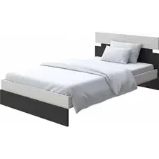 Кровать PROxSON Milton 80x190 (дуб шамони светлый 124/черный)