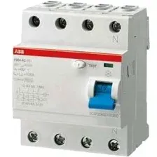Устройство защитного отключения ABB F204 4P 63A 30mA 6kА 4М 2CSF204001R1630