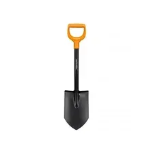 Лопата штыковая укороченная Solid FISKARS (длина:790мм, ширина:95мм)
