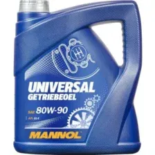 Трансмиссионное масло Mannol Universal 80W90 GL-4, MN8107-4, 4 л