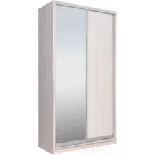 Шкаф-купе Рэйгрупп 138450 YYX Elgon РГ-11.02 (ясень снежный/хром)