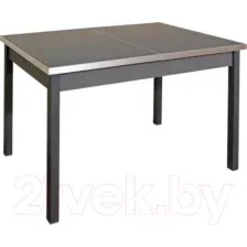 Обеденный стол Древпром Денвер М65 110-140x68 (графит)