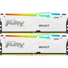 Оперативная память Kingston FURY Beast RGB 2x32ГБ DDR5 6000 МГц KF560C36BWEAK2-64