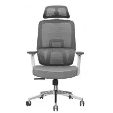 SITUP CARBON WHITE CHROME (СЕТКА GREY/GREY)