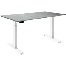 Стол Подъемный стол KingStyle UP Dual M01W, бетон чикаго светло-серый