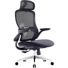 Офисное кресло SitUp Sity Black Chrome (сетка Black/Black)